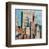 City Square 1-James Burghardt-Framed Giclee Print