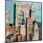 City Square 1-James Burghardt-Mounted Giclee Print