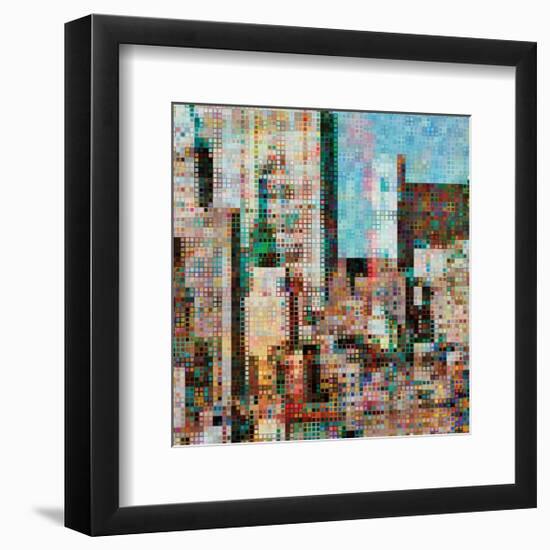 City Square 2-James Burghardt-Framed Giclee Print