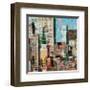 City Square 2-James Burghardt-Framed Giclee Print