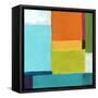 City Square III-Erica J. Vess-Framed Stretched Canvas