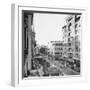 City Street from Room at Shepherd's Hotel-Bob Landry-Framed Photographic Print