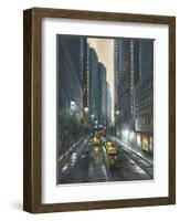 City Street II-J. Adams-Framed Art Print