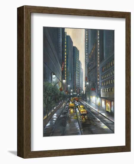 City Street II-J. Adams-Framed Art Print