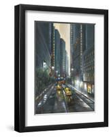 City Street II-J. Adams-Framed Art Print