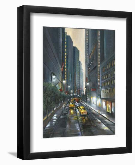 City Street II-J. Adams-Framed Art Print