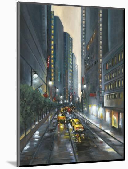 City Street II-J. Adams-Mounted Art Print