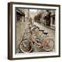 City Street Ride Paris-Alan Blaustein-Framed Photographic Print