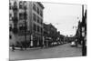 City Street Scene, Lewis-Clark Hotel in Distance - Lewiston, ID-Lantern Press-Mounted Premium Giclee Print