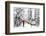 City Street Study-Loui Jover-Framed Art Print