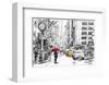 City Street Study-Loui Jover-Framed Art Print