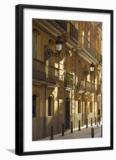 City Streets, Valencia, Spain, Europe-Neil Farrin-Framed Photographic Print