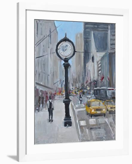 CITY STREETS-ALLAYN STEVENS-Framed Art Print