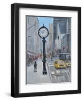 CITY STREETS-ALLAYN STEVENS-Framed Art Print