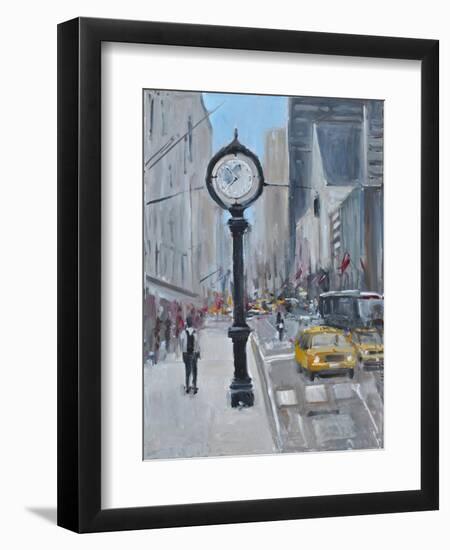 CITY STREETS-ALLAYN STEVENS-Framed Art Print