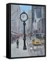 CITY STREETS-ALLAYN STEVENS-Framed Stretched Canvas