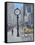 CITY STREETS-ALLAYN STEVENS-Framed Stretched Canvas