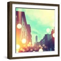 City Stroll I-Acosta-Framed Premium Giclee Print