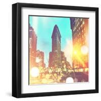 City Stroll II-Acosta-Framed Art Print