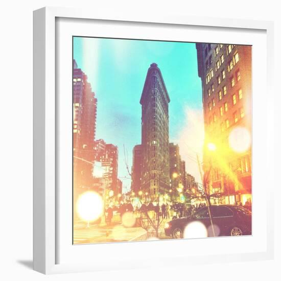 City Stroll II-Acosta-Framed Art Print