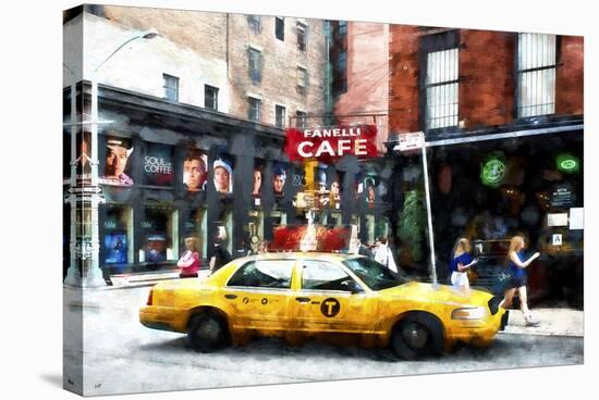 City Taxi-Philippe Hugonnard-Stretched Canvas