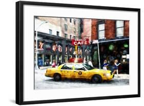 City Taxi-Philippe Hugonnard-Framed Giclee Print