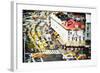 City Taxis II - In the Style of Oil Painting-Philippe Hugonnard-Framed Giclee Print