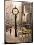 CITY TIME-ALLAYN STEVENS-Mounted Art Print