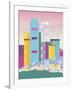 City Towers-Sophie Ledesma-Framed Giclee Print