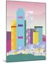 City Towers-Sophie Ledesma-Mounted Giclee Print