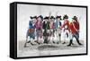 City Traind Bands, 1789-John Nixon-Framed Stretched Canvas