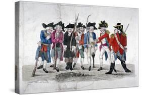 City Traind Bands, 1789-John Nixon-Stretched Canvas