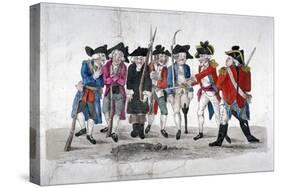 City Traind Bands, 1789-John Nixon-Stretched Canvas