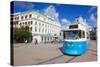 City Tram, Drottningtorget, Gothenburg, Sweden, Scandinavia, Europe-Frank Fell-Stretched Canvas