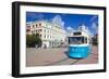 City Tram, Drottningtorget, Gothenburg, Sweden, Scandinavia, Europe-Frank Fell-Framed Photographic Print