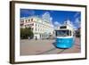 City Tram, Drottningtorget, Gothenburg, Sweden, Scandinavia, Europe-Frank Fell-Framed Photographic Print