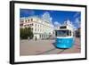 City Tram, Drottningtorget, Gothenburg, Sweden, Scandinavia, Europe-Frank Fell-Framed Photographic Print