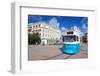 City Tram, Drottningtorget, Gothenburg, Sweden, Scandinavia, Europe-Frank Fell-Framed Photographic Print