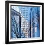 City Trees I-Kevin Calaguiro-Framed Art Print