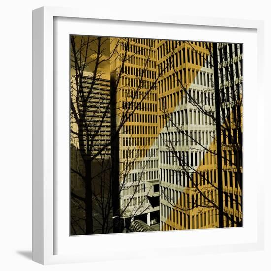 City Trees II-Kevin Calaguiro-Framed Art Print