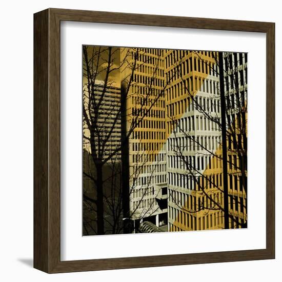 City Trees II-Kevin Calaguiro-Framed Art Print