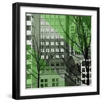 City Trees III-Kevin Calaguiro-Framed Art Print