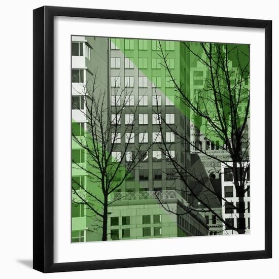 City Trees III-Kevin Calaguiro-Framed Art Print