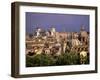 City View and Monumento Vittorio Emanuele Il, The Vatican, Rome, Italy-Walter Bibikow-Framed Photographic Print