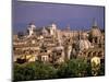 City View and Monumento Vittorio Emanuele Il, The Vatican, Rome, Italy-Walter Bibikow-Mounted Photographic Print