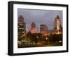 City View before Dawn, St. Louis, Missouri, USA-Walter Bibikow-Framed Photographic Print