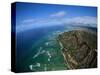 City View, Diamond Head Crater, Honolulu, HI-Walter Bibikow-Stretched Canvas