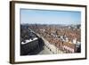 City View from Berner Munster, Bern, Switzerland, Europe-Christian Kober-Framed Photographic Print