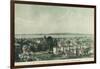 City View from City Hall Tower - Alameda, CA-Lantern Press-Framed Art Print