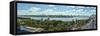 City view from Morro Castle, Havana, Cuba-null-Framed Stretched Canvas